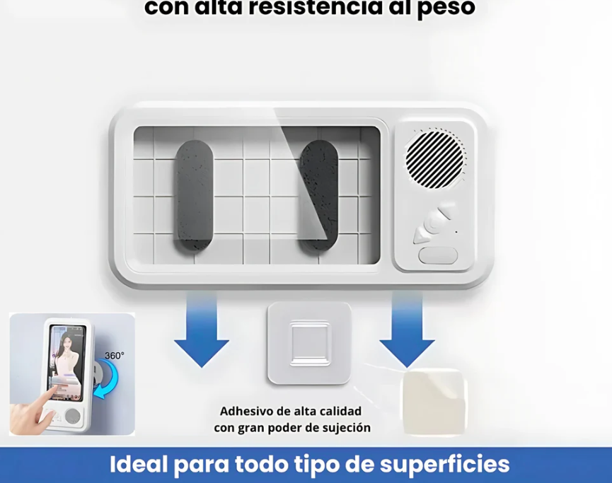 Soporte Veloura™ con Altavoz Bluetooth Incorporado